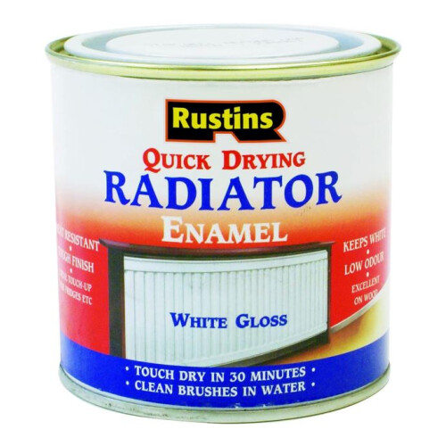 Rustins Rustins Quick Dry Radiator Paint Gloss 1L