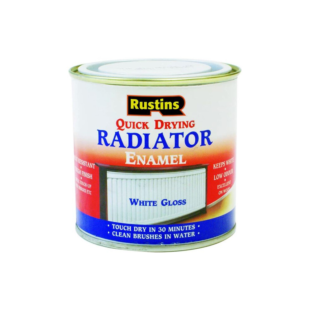 Rustins Quick Dry Radiator Paint Gloss 1L
