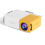 (UK, Yellow) YG300 Mini HD Home Projector Home Cinema Computer Mobile Projector 1