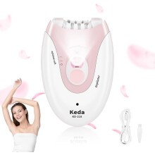 Epilator for Women, Facial Epilator Electric for Face Hair Remover, Cordless Epilators with LED Light for Women Face Body Armpit