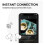 Bluetooth Earbuds Noise Cancelling Touch Screen Headphone with Wireless Charging Case Waterproof Earphone for Workout 5