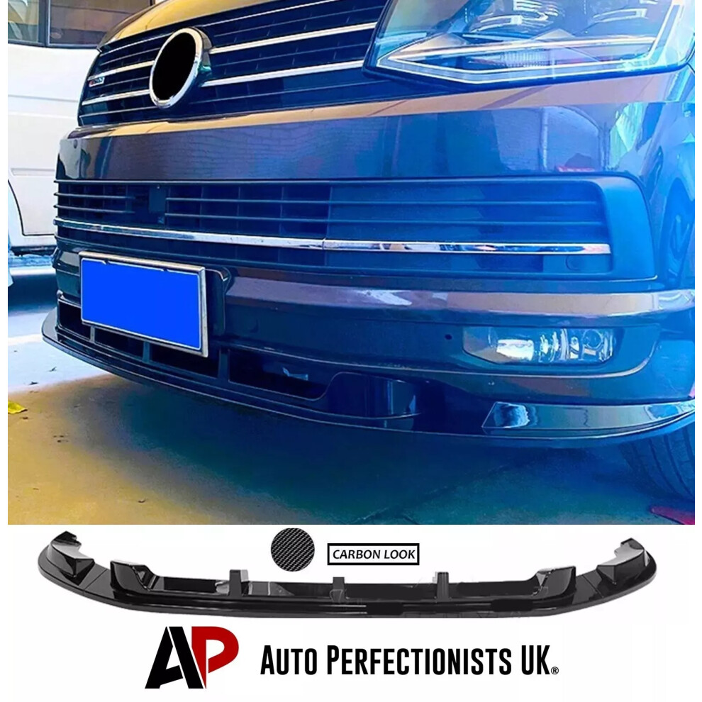 For Vw Transporter T6 T6.1 Front Lip Splitter Spoiler Body Kit 2015+ 5061072665318