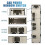 15883429 Car Front Driver Side Window Lift Switch with Folding Mirrors for H2 2005-2007 4