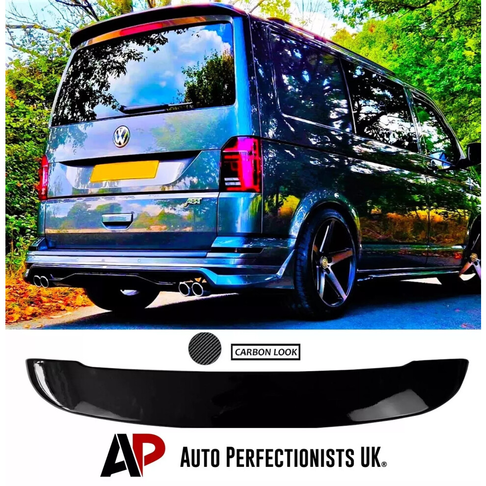 For Vw Transporter T6 Rear Tailgate Type Roof Spoiler Wing Lip Body Kit 5061072663130