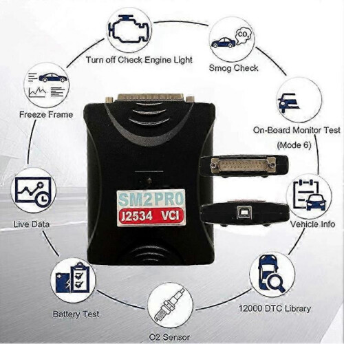 Sm2 Pro J2534 Vci Ecu Programmer Read Scanmatik 2 Pro Flash 67 in 1 Pcm Bench Car Computer Diagnost 1