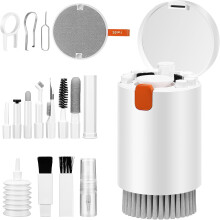 (white) Cleaner Kit Multifunctional 20 in 1 for Electronic Devices,Keyboard Cleaning Brush, Headphones Cleaner Kit for Laptop,Multi-Tool