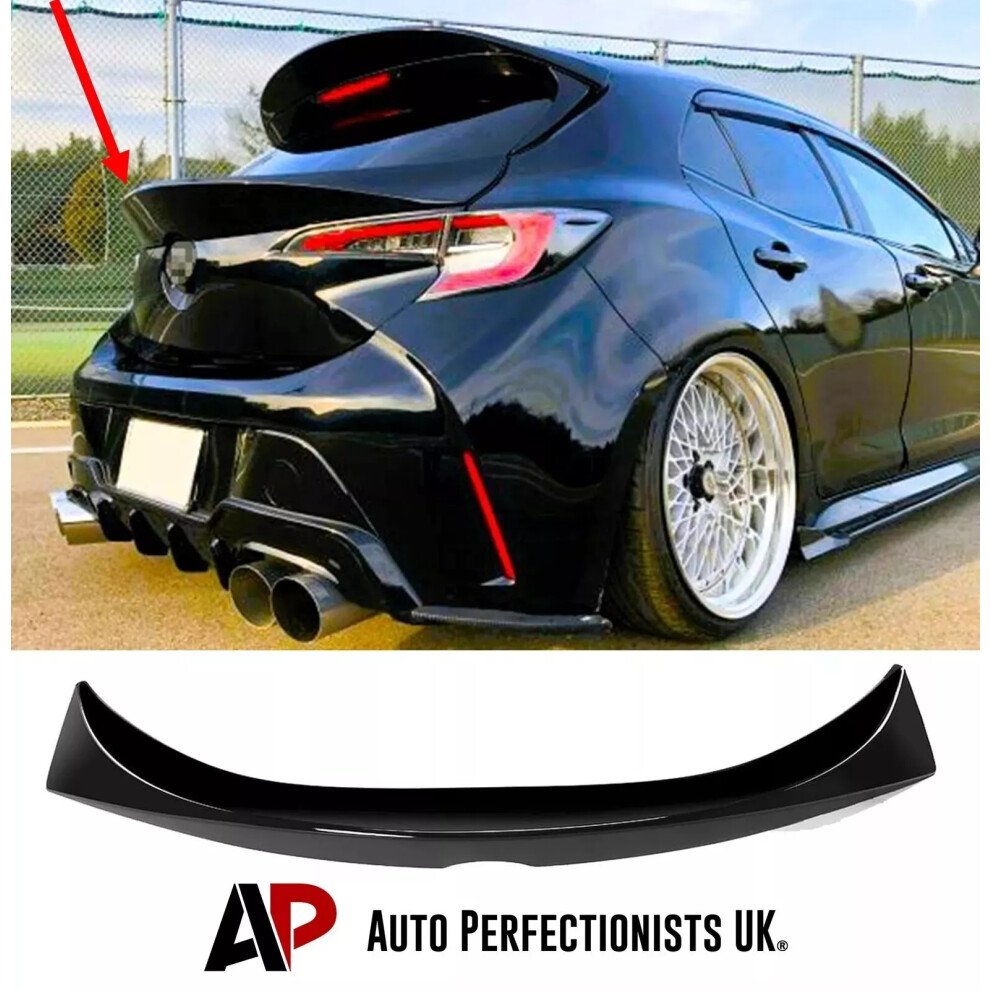 For Toyota Corolla E210 E21 Mid Wing Boot Spoiler Hatchback 2018+ Black 5061072662515