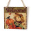 (A) Fall Ornament Welcome Sign Decorative Vintage Wall Hanging Home Garden 1