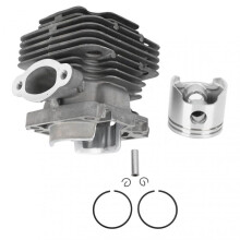 Cylinder Piston Kit 42mm Anti Corrosion Easy Installation Aluminium Alloy Mower Parts for Oleomac 746