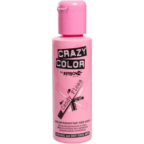 Crazy Color Semi-Permanent Colour Hair Dye Candy Floss
