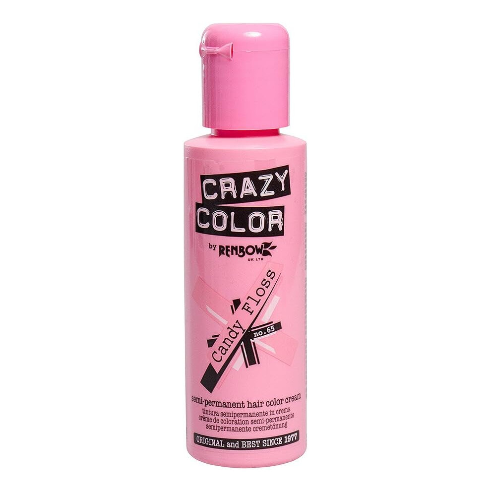 Crazy Color Not,Specified Semi-Permanent Colour Hair Dye Candy Floss