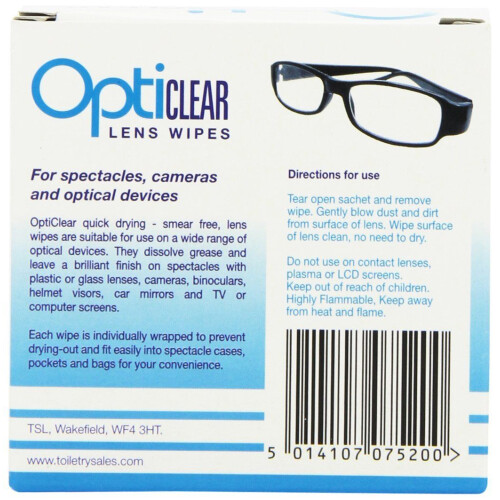Wipes For Glasses Spectacles & Cameras Optical Devices 1
