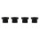 4pc-Small-Engine-Cover-Rubber-Grommet-Mount-Stopper-For Focus-Mondeo 2