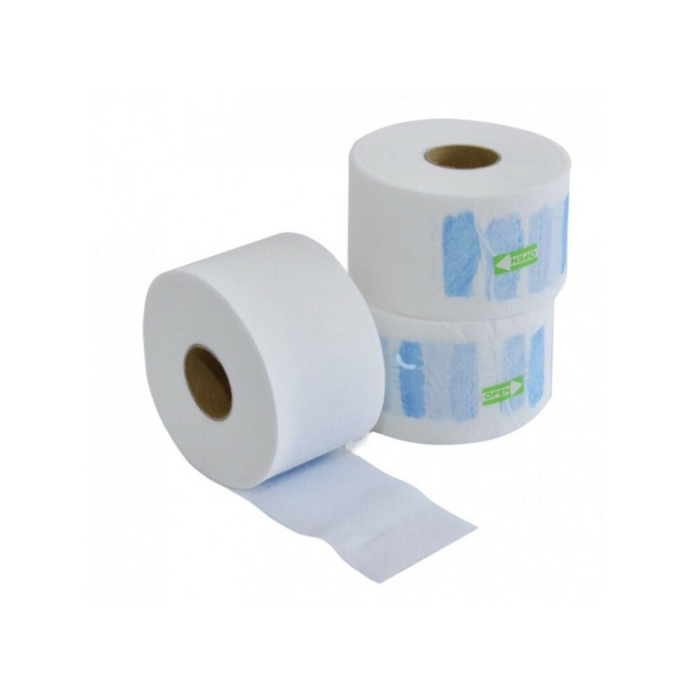 Eko Higiena 5X100pcs Eko-Higiena Hairdressing Barber Neck Strips Ruffle Collar Paper Roll