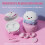 (Pink) Cute Contact Lens Cleaner, Case Cleaning Machine with Solution Soak Case and Contact Lens Applicator Tool 3