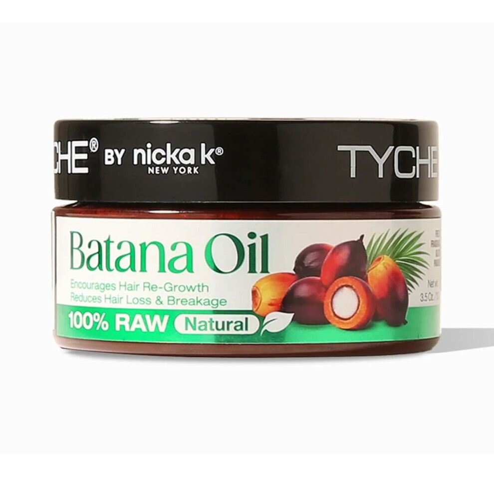 Nicka K Tyche 100% Raw Batana Oil Jar 3.5 Oz