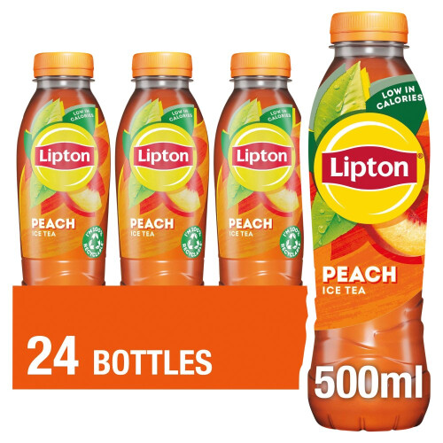 Lipton Ice Tea Peach 500ml (Pack of 24)