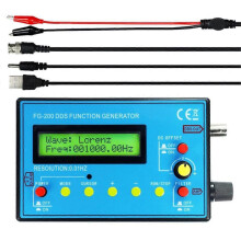 FG-200 DDS Function Signal Generator Frequency Counter 0.01Hz -500KHz Signal Source Module Sine+Squa