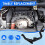 11532247681 for E38 E39 E46 Estate Saloon Cooling Water Hose Return Pipe Radiator Hose 4