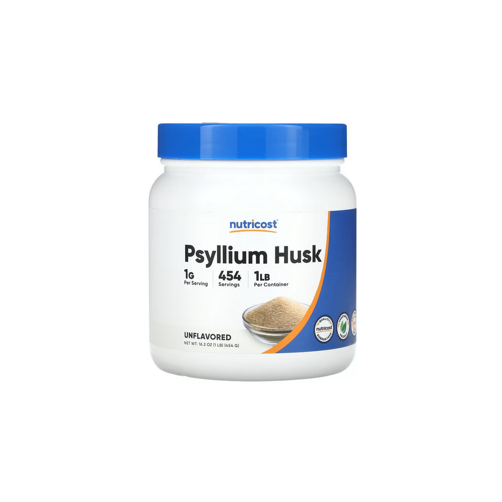 Nutricost , Psyllium Husk, Unflavoured, 454G