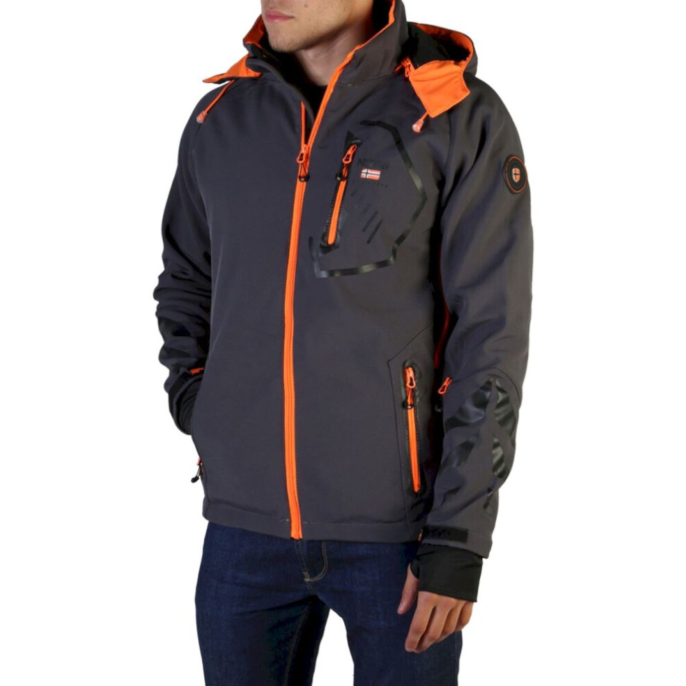 Geographical Norway - Abbigliamento - Giacche - Tranco-Man-Dgrey-Orange - Uomo - Dimgray,Orange - S-image