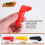 6pc Electric Guard Motor Winch Cable Terminal Boot Rubber Cover Black+Red+Yellow 4