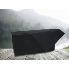 DHB Towels 70x50cm Black Non-Woven Disposable Hairdressing Perforated Towels 50pcs