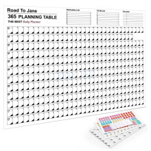 (365 Days) NEW 2026 Wall Calendar 12 Month Annual Yearly Planner Thick Paper 29x20 Inch