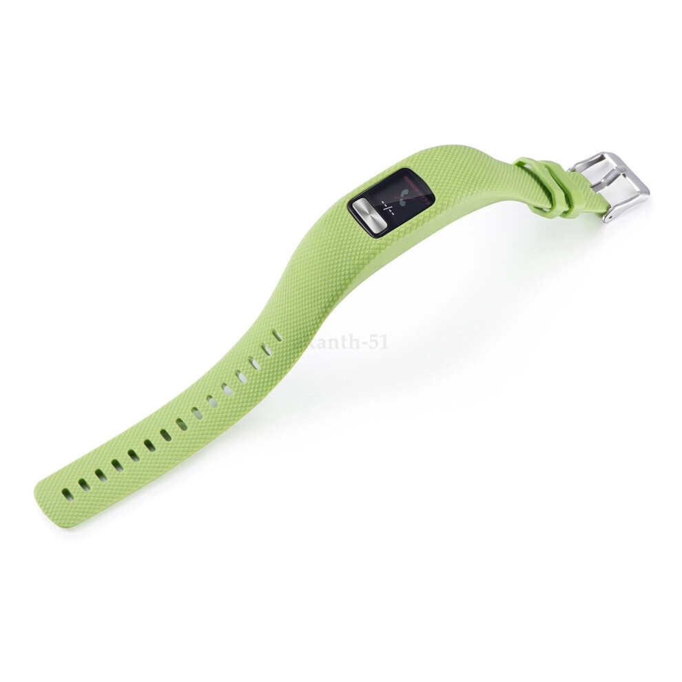 (, L) Garmin Vivofit 4 Strap Replacement Quality Fitness Tracker Wristband Bracelet Hot Green 4069369086205