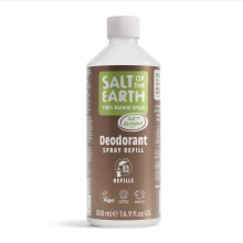 Salt Of The Earth Oud & Bergamot Natural Deodorant Spray Refill 500ML