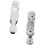 4pcs Security lock Window Rotation Limiter with Screws White 2