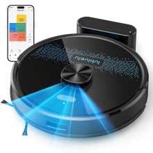 Lubluelu SL60 Ultra Laser Robot Vacuum 4500Pa with Mop & Self-Charging