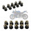 10Pcs India rubber WellNut M4/M5/M6 Metric Motorcycle Windscreen Well Nut Wellnuts 4
