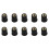 10Pcs India rubber WellNut M4/M5/M6 Metric Motorcycle Windscreen Well Nut Wellnuts 1