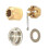 2-Stroke 30 Outboard Propeller Nut Spacer Locking Pin for Marine Engines 2