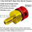 R1234YF Quick Coupler Kit,R1234yf to R134a Adapter 2