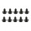 10PCS Push Type Retainers Clip 1006521 00 A Powerful Fixing Force Replacement for Tesla Model 3 Y S X 5