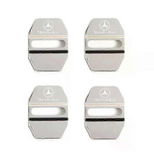 Car title Door Lock Covers stikcer Case Suitable for Mercedes Benz New B/C/E Class A C200L GLC GLK CLA GLA Accessories