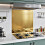 BELOFAY 1mm Brushed Stainless Steel Splashback 1