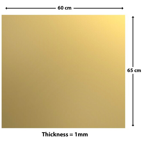 BELOFAY 1mm Brushed Stainless Steel Splashback 2