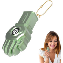 (Green) Pranks for Kids - Funny Sound Key Chain | Interactive Portable Funny Toy for Events Parties Women Men Entertainment Creative Play Girls Boys