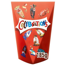 Celebrations Pop Box delicious box of celebrations as a chocolatey treat or gift185g