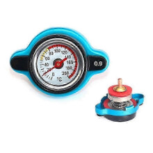 High Pressure Radiator Cap with Temperature Gauge for Various application Suitable 0.9/1.1/1.3 Bar Systems