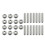 BBC VALVE screen STUDS BOLTS STAINLESS KIT Replacement for CHEVY 396 402 427 454 502 BIG BLOCK 2