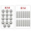 BBC VALVE screen STUDS BOLTS STAINLESS KIT Replacement for CHEVY 396 402 427 454 502 BIG BLOCK 3