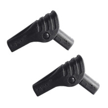 2pcs Durable Tent protein folding Joint Adapters Automatic Support Lightweight Connectors for Camping Gear