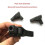2pcs Durable Tent protein folding Joint Adapters Automatic Support Lightweight Connectors for Camping Gear 3