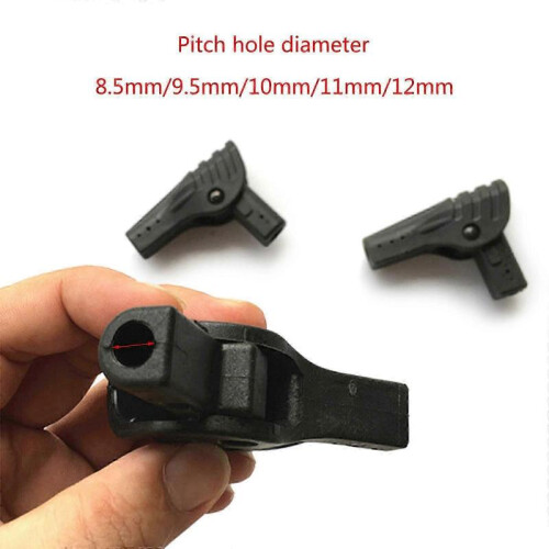 2pcs Durable Tent protein folding Joint Adapters Automatic Support Lightweight Connectors for Camping Gear 2
