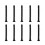 Lock Cylinder Puller Nail Puller Tool and 10 Pieces/Bag Lock Cylinder Puller Screw Lock Cylinder Ext 2
