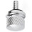 3X Chrome Billet Aluminum Seat Bolt Screw Cap for 2